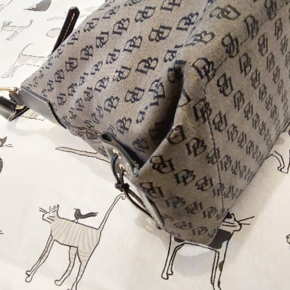 Dooney & Bourke Brown Monogram Bag - Picture 6 of 14